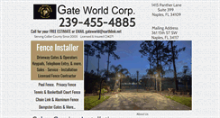 Desktop Screenshot of gateworldcorp.com